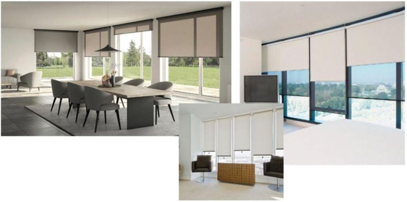0.38mm 16oz Full Light Shading Curtain Fabric Roller Blinds Curtain Fabric