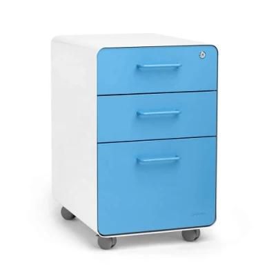 Hot Sale Metal File Cabinet 3 Drawer Mobile Pedestal Cabinet