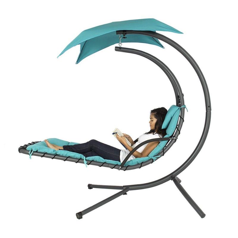 Hanging Swing Umbrella Beach Chair with Stand