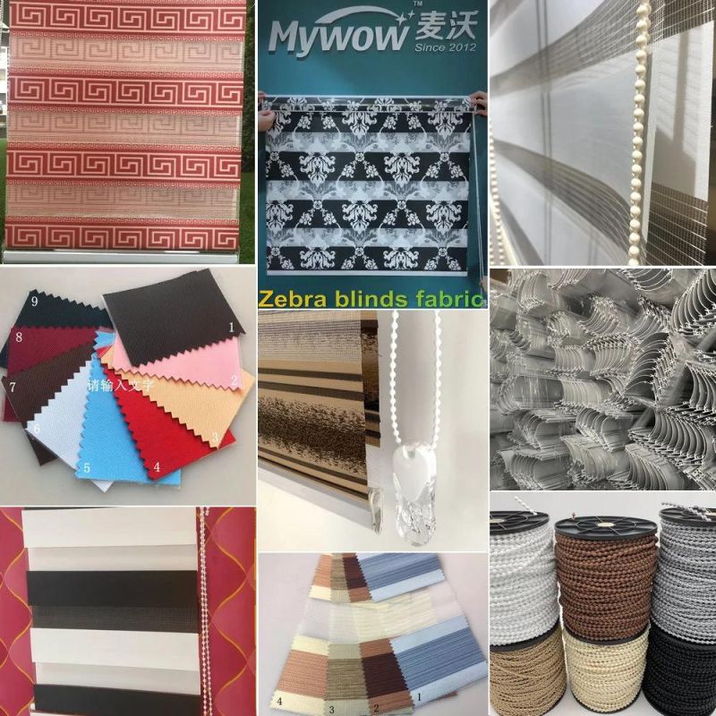 China Wholesale Zebra Window Blind Fabric with Accessories