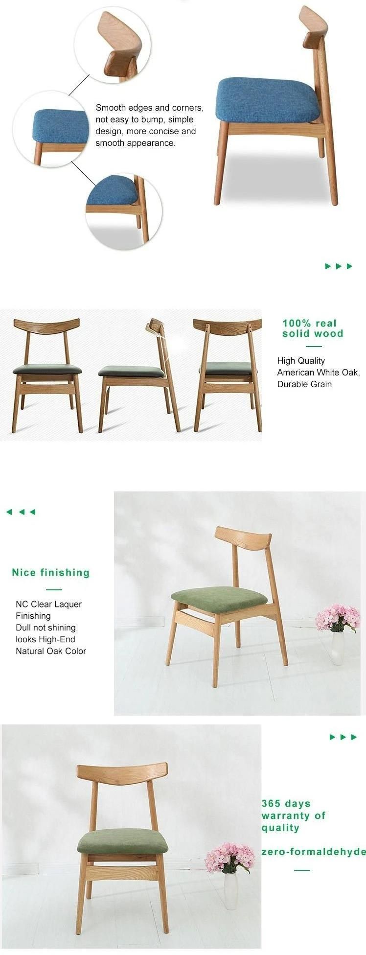 Furniture Modern Furniture Chair Home Furniture Wooden Furniture Low MOQ Comfortable Minimalist Upholstered Furniture Wooden Material Dining Room Chair