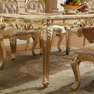 Classic Marble Dinner Table with Cupboard and Cellaret in Optional Furniture Color