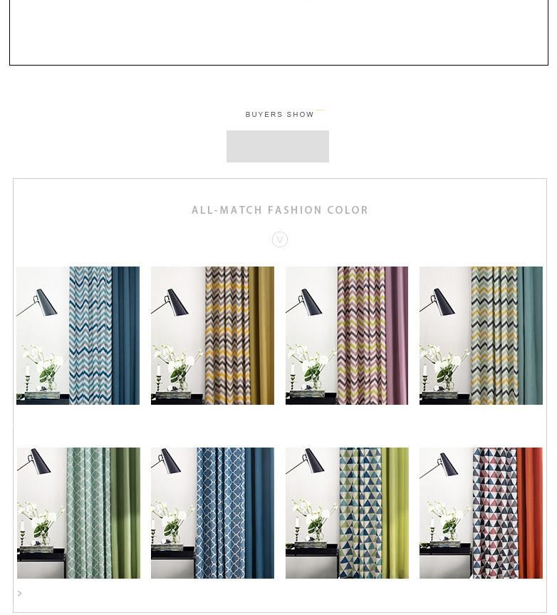 Factory Supply New Style Polyester Fabric Window Curtain Vertical Blind for Dorm Room