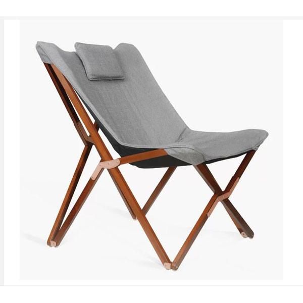 Portable Outdoor Beach Foldable Wooden Camping Chair