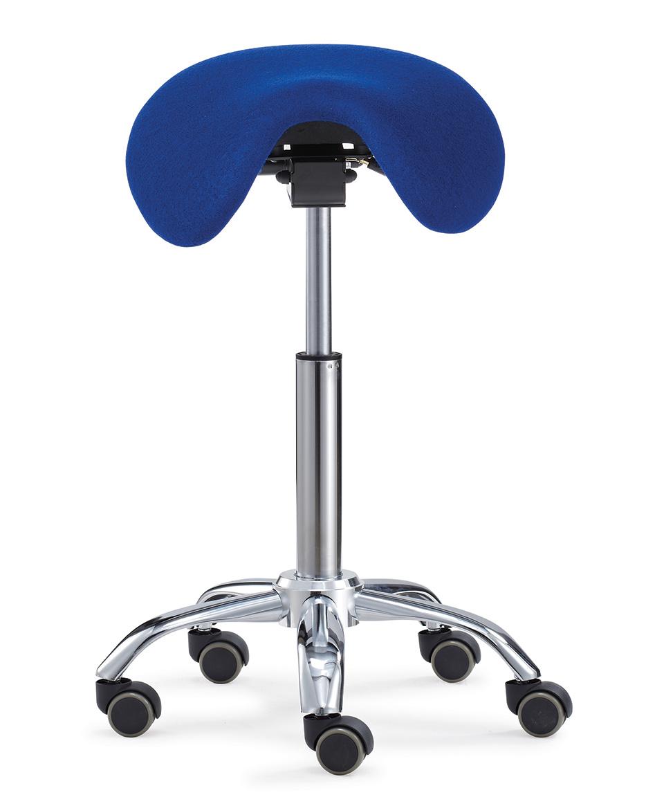 Swivel Adjustable Hydraulic Rolling Stool with Tilt