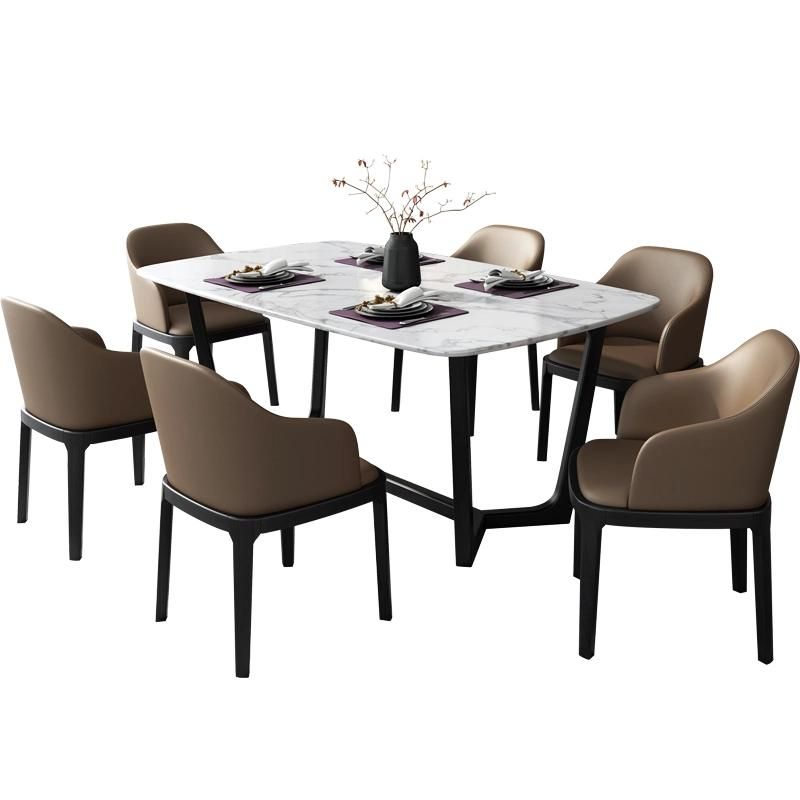 7 Piece Dining Set Breakfast Bar Kitchen Table Chairs Furniture