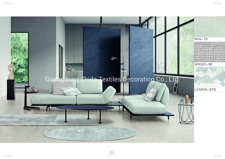 Colorful Hot Selling Linen Style Furniture Sofa Covering Furniture Fabric