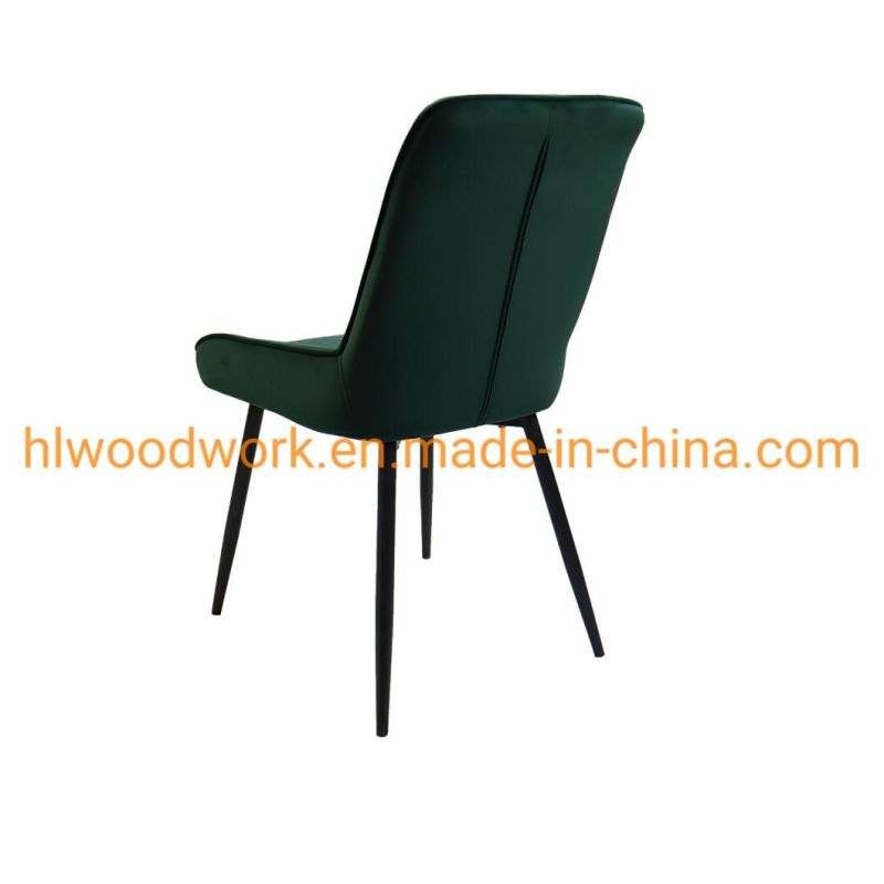 European Design Dining Room Furniture with Metal Leg Ergonomic Home Furniture Chair Hotel Metal Restaurant Dining Banquet Event Chair