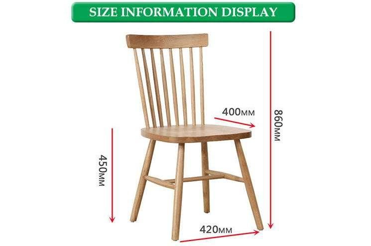 Furniture Modern Furniture Chair Home Furniture Wooden Furniture Modern Custom Luxury Antique Furniture High Back Leisure Wooden Windsor Dining Room Chair