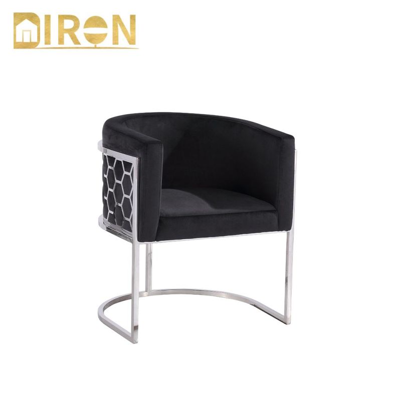 Without Armrest Fabric Diron Carton Box Dining Room Restaurant Furniture