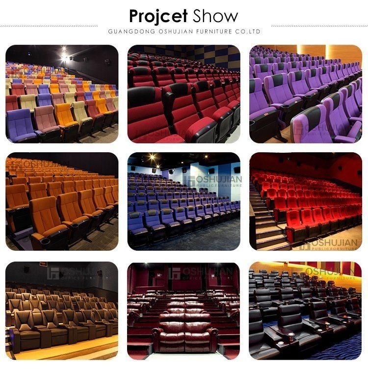 Public Hall University Movie Theatre Conference Seating Student Fabric Folding Cinema Seat Theater Chair