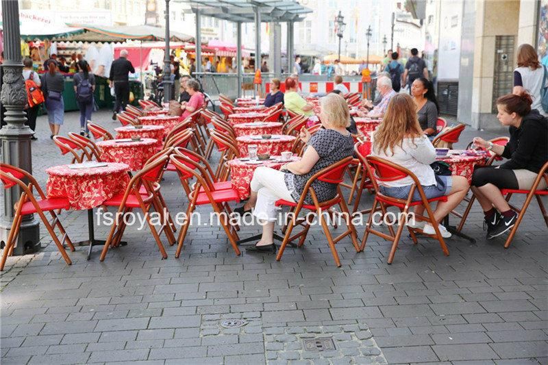 Alaska Patio Outdoor Garden Cast Aluminum Hotel Restaurant Chair