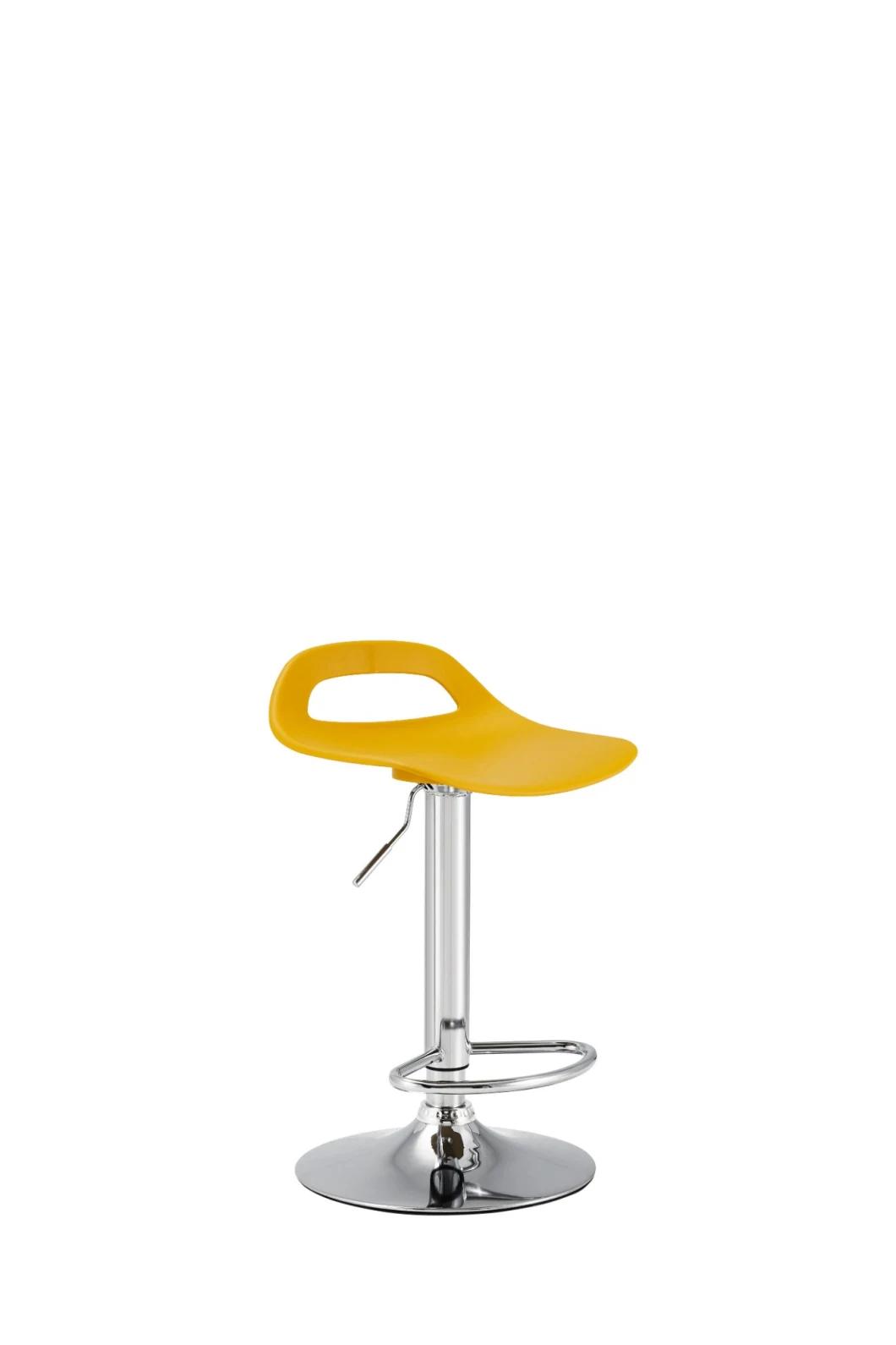 Cheap Bar Furniture Plastic Bar Stool Adjustable Plastic Bar Chair for Sale