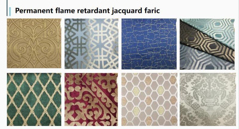 Inherently Fire Retardant Fabric with Printing for Furniture Covers