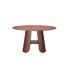 Customized Chinese Style Apartment Hotel Restaurant Villa Home Dining Room Furniture Round Walnut Solid Wood Dining Table and Chairs Set