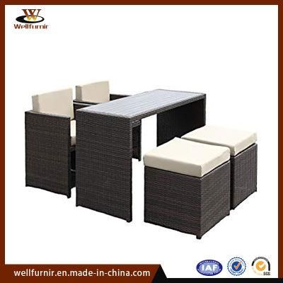 Rattan Outdoor Garden Sofa Patio Chair with Table (WF-200)