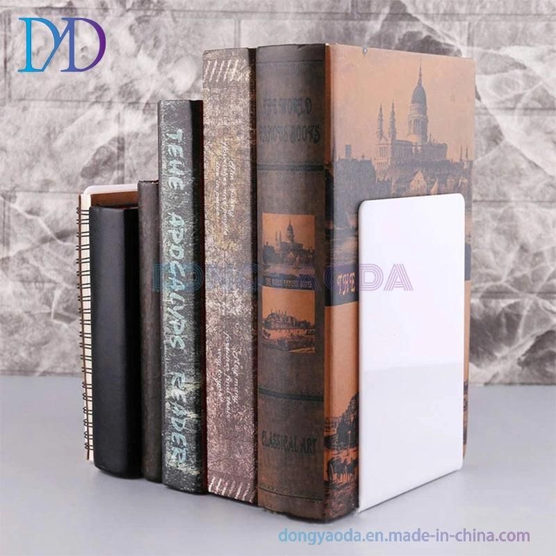 Acrylic Crystal Texture Block Board / Desktop Anti-Slip Bookshelf / Office Book Picture Book Partition