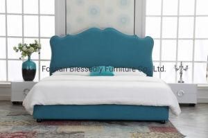 American Bed Hotel Furniture Soft Bed Modern Bedroom Fabric Bed