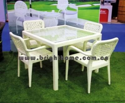 Foshan Factory Garden Furniture Dining Chair and Table (BP-331A)