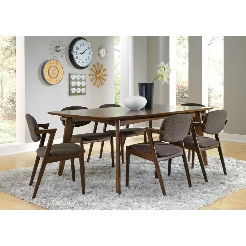 Wholesale Modern Chair Curved Solid Walnut/Oak/Ash/Teak Wood Grey Fabric/Leather/PU Lounge Dining Chairs for Dining Room, Living Room, Hotel, Lounge