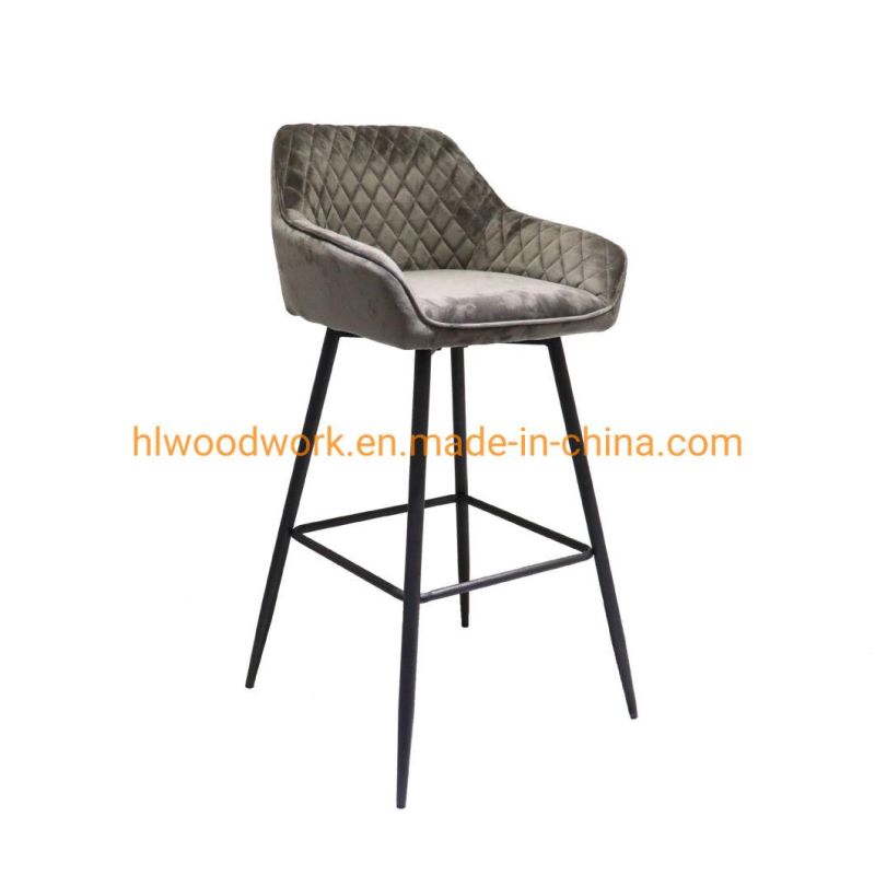 Modern Leisure Adjustable Bar Stool Plastic Spoon Bar Chair Stylish Barstool Design Bistro Kitchen Dining Counter Bar Stools