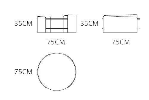 Modern Hotel Apartment Villa Home Furniture Living Room Wooden Round Combination Coffee Table Side Tea Table