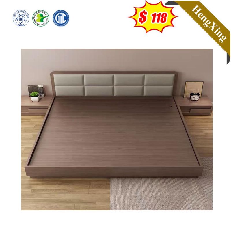 Square Non-Adjustable Modern Bedroom Beds with Competitive Price