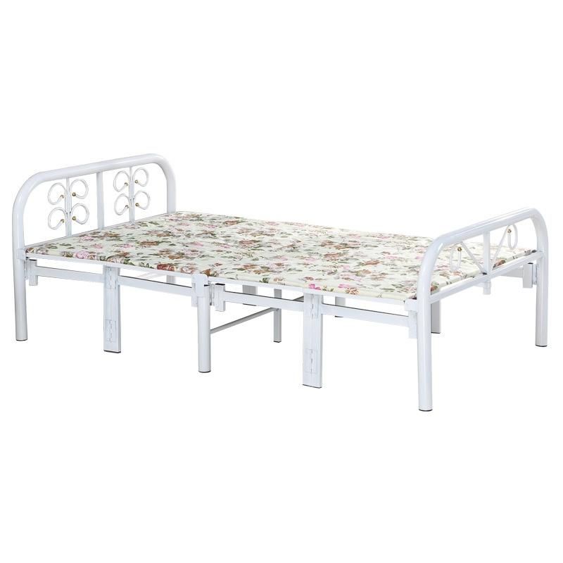 Modern Wedding Event Metal Stackable Steel Hotel Bedroom Folding Bed