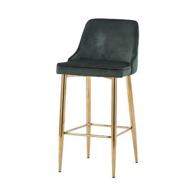 Free Shipping Modern Leisure PU Bar Stool with Beautiful Design