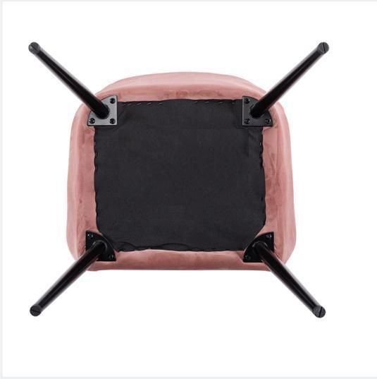 Hot Sale Professional Factory Custom Luxury Velvet Dining Chair