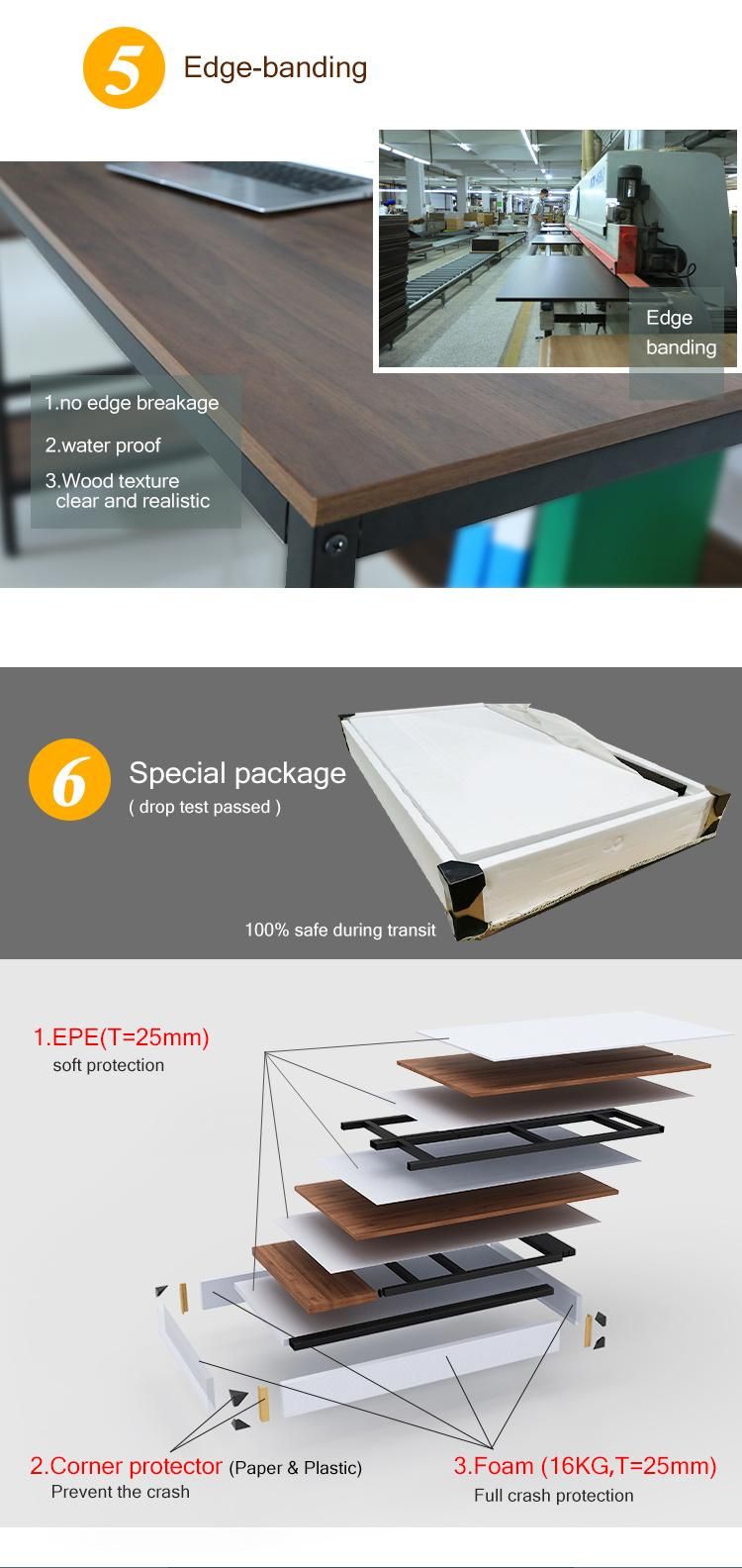 High Quality Wooden Material Modern Office Furniture CEO Executive Desk