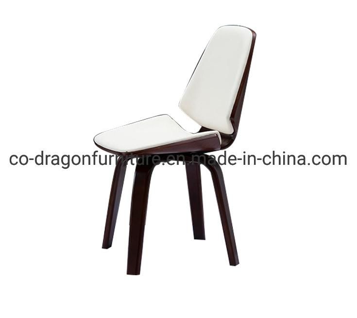 Modern Hot Sale Dining Furniture Fabric Wooden Lounge Dining Chair