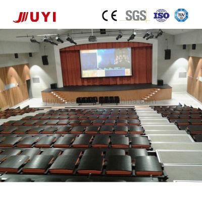 Soft Telescopic Seating Retractable Bleacher with Wooden Back Chair Jy-790