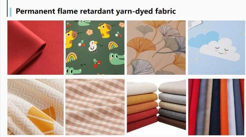 Fire Retardant 100% Polyester Pillow Cushion Sofa Furniture Woven Fabrics