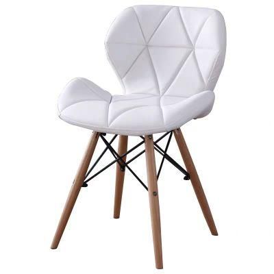 Modern Wholesale Plastic Dining Chair with PU Cushion Chairs