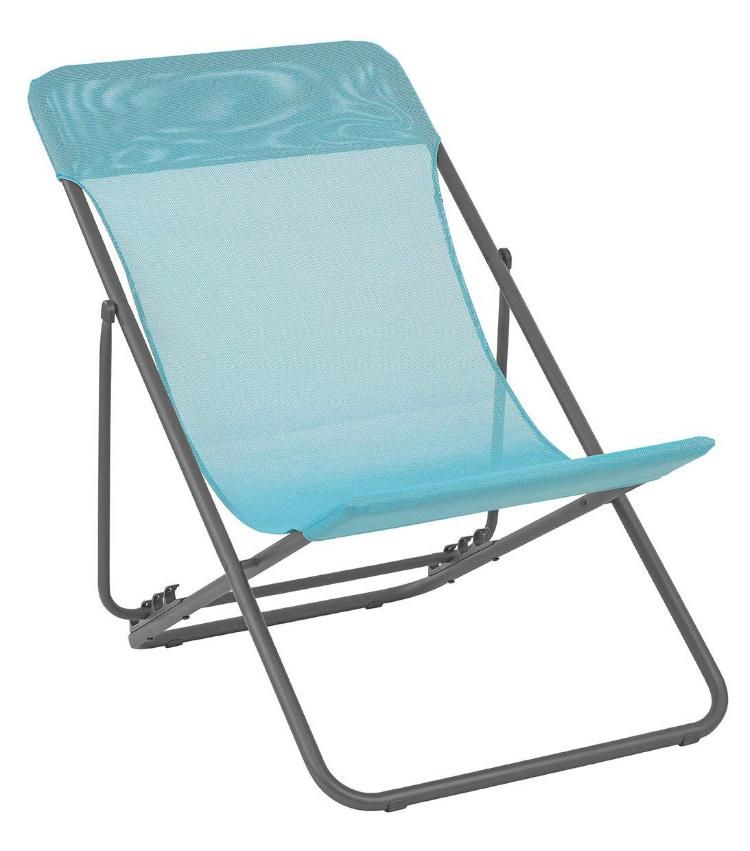 Cheap Price Outdoor Furniture Folding Steel Sling Adjustable Three Position Beach Chair