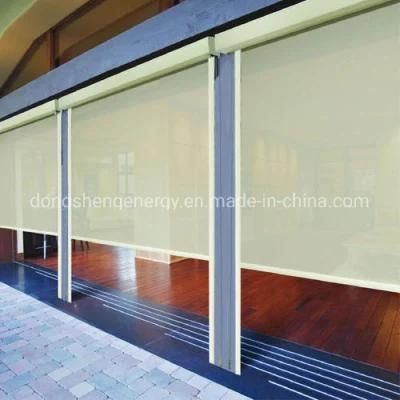 Indoor or Outdoor Use Blackout Motorized Sunshade Roller Blind