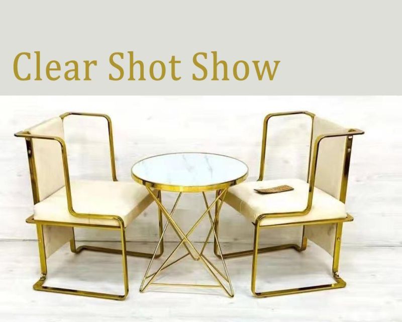 Luxury Modern Gold Base Velvet Dining Room Chairs