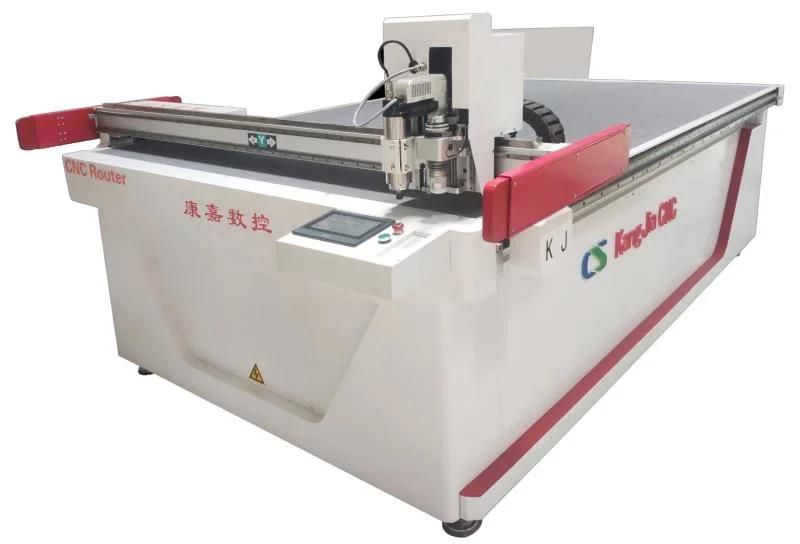 CNC Round Knife Cutting Bed Linens Bedclothes Fabric Cutting Machine Lower Price