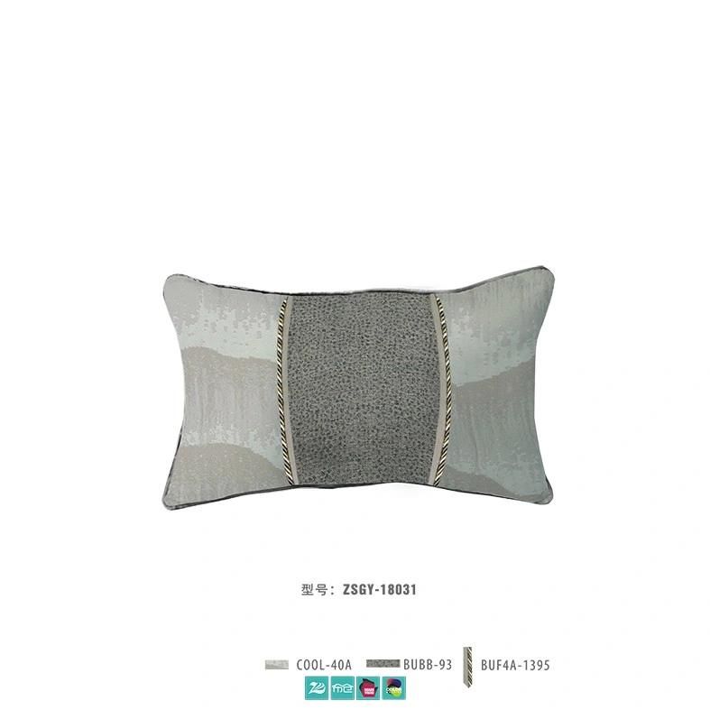 Home Bedding Classic Chenille DOT Jacquard Upholstered Sofa Pillow