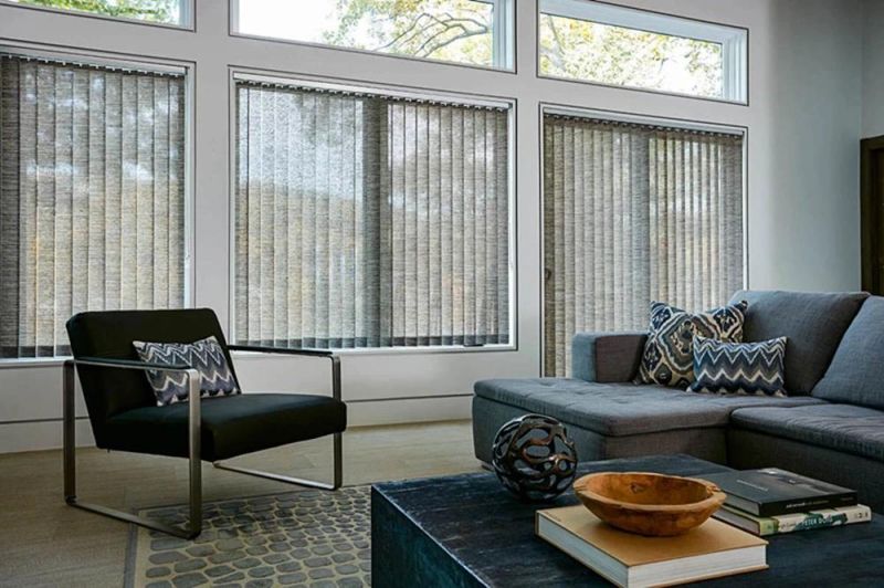 Minimal Style Aluminum Casing China Window Vertical Blinds