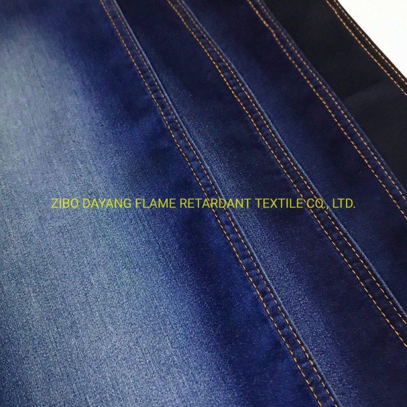 100% Cotton Woven Stretch Twill Denim Fabric for Jeans