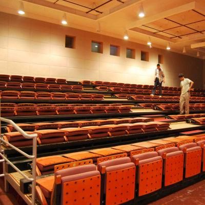 Jy-780 Modern Factory Price Indoor Theater Bleacher Seating with Backs