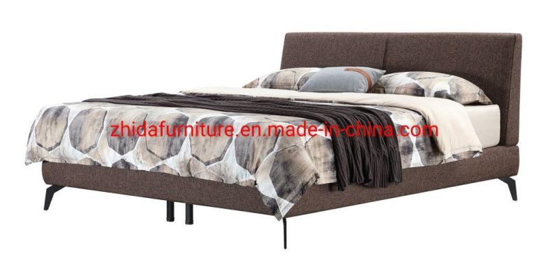 Modern Fabric Home Furniture Bedroom Furniture King Queen Size Bed