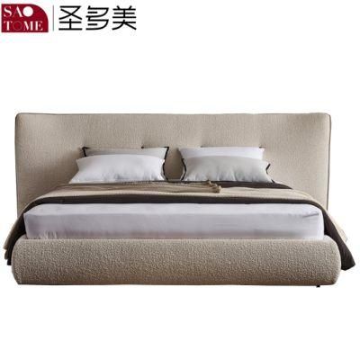 Modern Hot Selling Hotel Family Bedroom 180m Cloth Double King Bed