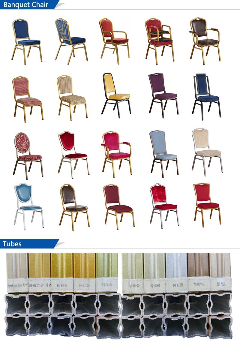 Modern Fabric and Best Price Aluminum Banquet Stacking Chair