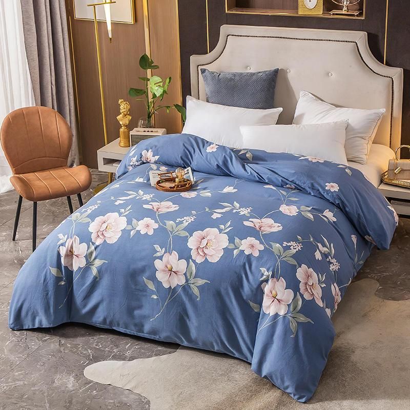 Luxurious Modern Design Bedding Set Cotton Fabric Comfortable for Double Bed Bedsheet