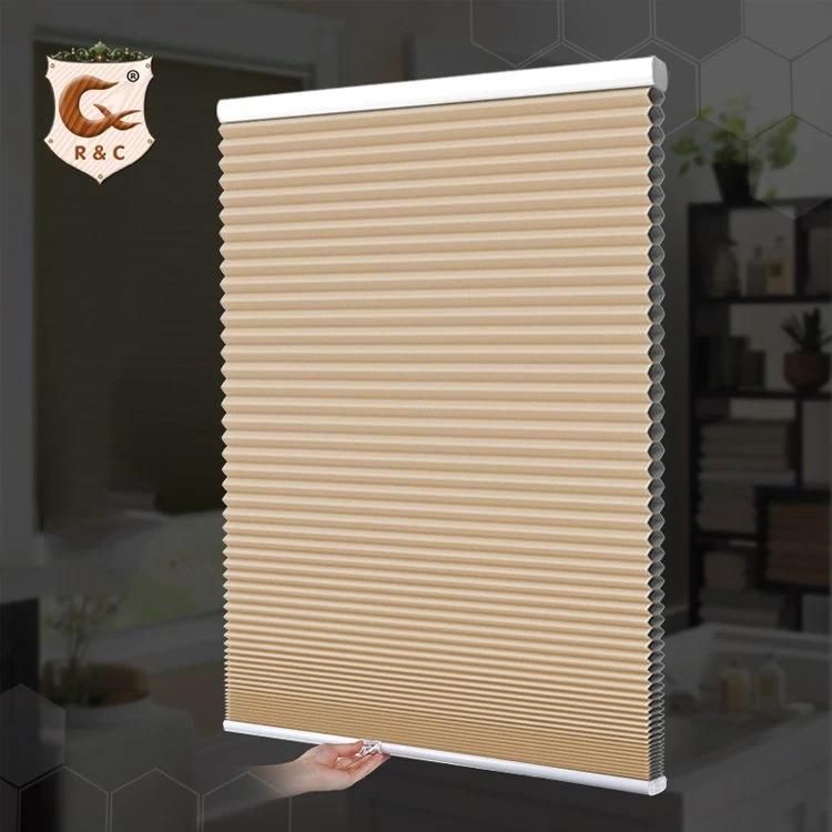 Factory Wholesale Motorized Fashion Wide Blade Honeycomb Cellular Roller Blinds