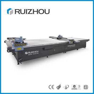 China Custom Design Fabric Cloth Cotton Machine Garment Textile Cutting Machine