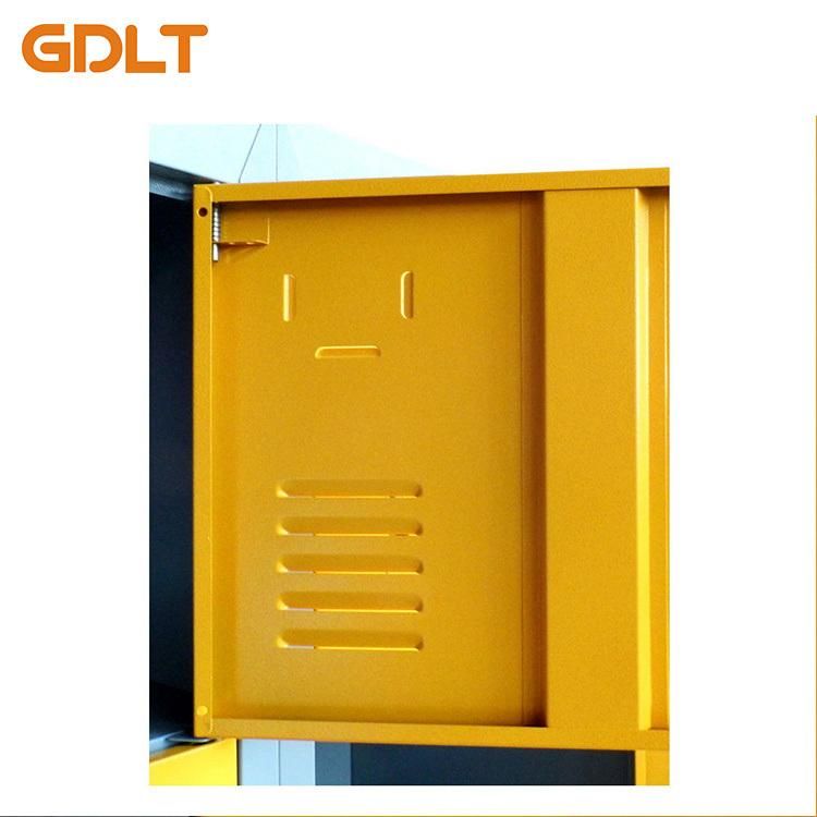 Yellow Low Price Metal Steel Locker